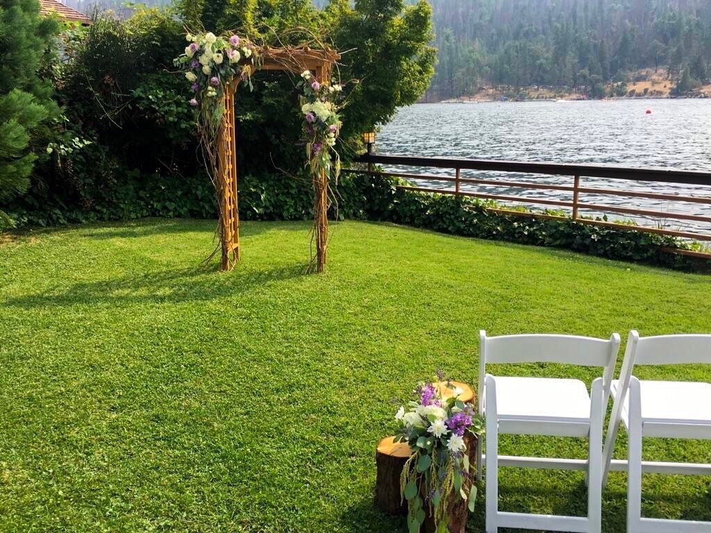 the pines resort real wedding