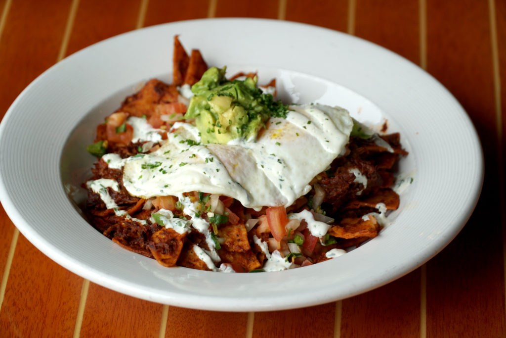 ducey's on the lake, chilaquiles